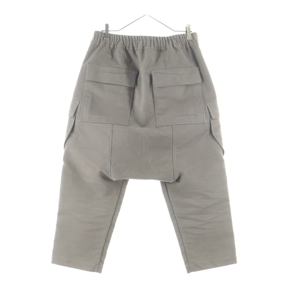 Rick Owens(リックオウエンス) 23AW Cargo Cropped Pants クロップドカーゴパンツ ブラウン RU02C7385-TB