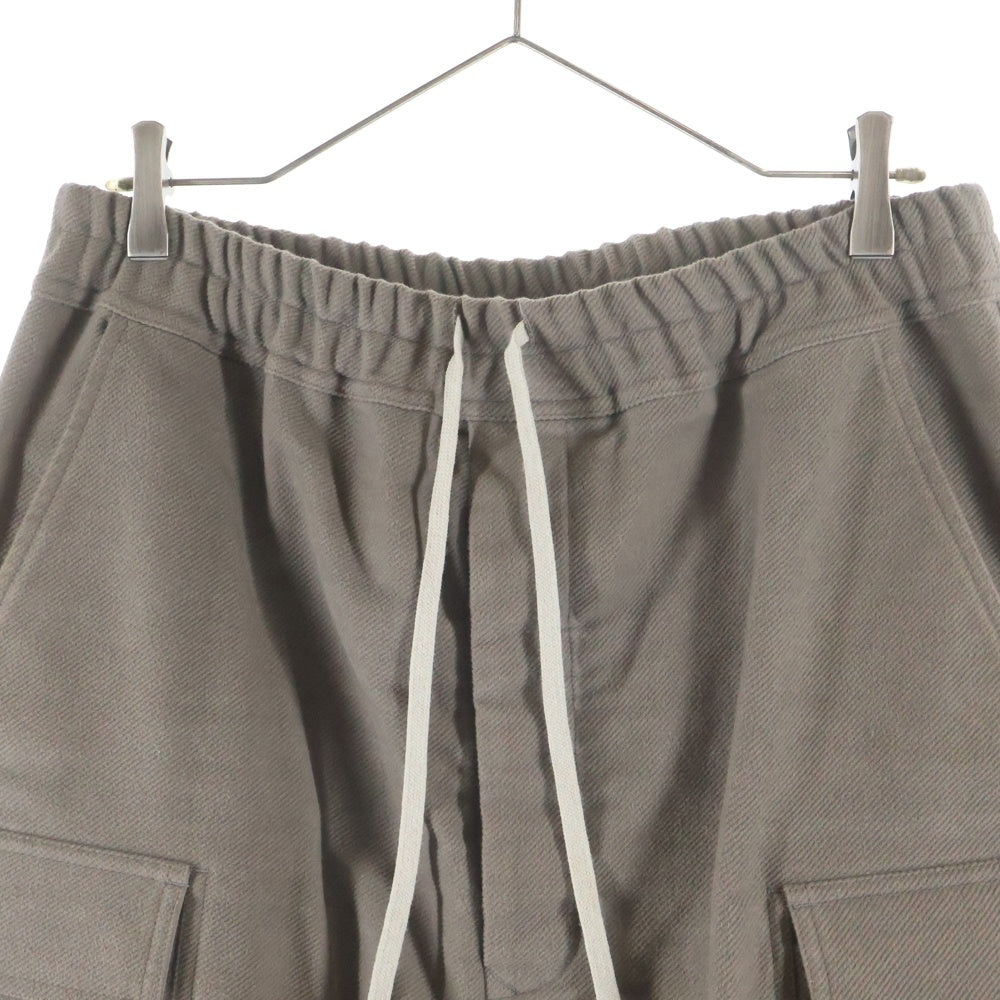 Rick Owens(リックオウエンス) 23AW Cargo Cropped Pants クロップドカーゴパンツ ブラウン RU02C7385-TB