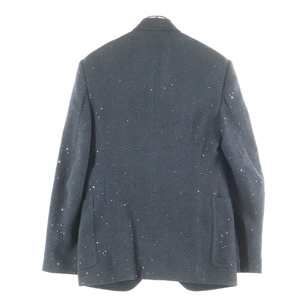 MASU(エムエーエスユー) SPARKLING TAILORED JACKET スパンコール テーラードジャケット グレー M25K6JK001