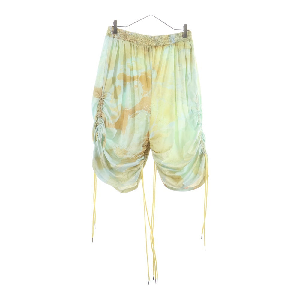GB-MOUTH(ジービーマウス) JADE SKIN PANTS ジェード スキン サルエル ハーツ パンツ イエロー/ライトブルー