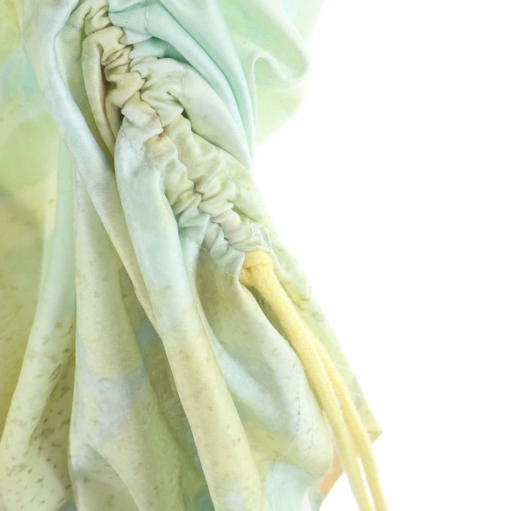 GB-MOUTH(ジービーマウス) JADE SKIN PANTS ジェード スキン サルエル ハーツ パンツ イエロー/ライトブルー