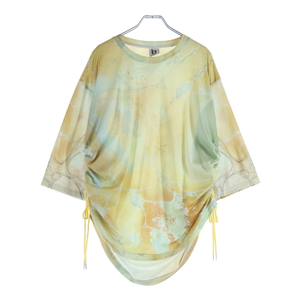 GB-MOUTH(ジービーマウス) JADE SKIN SHIRT ジェード スキン 半袖Tシャツ カットソー イエロー/ライトブルー