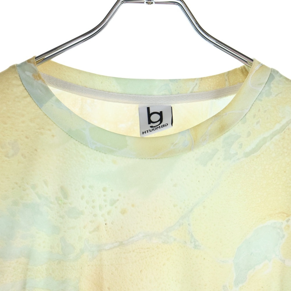 GB-MOUTH(ジービーマウス) JADE SKIN SHIRT ジェード スキン 半袖Tシャツ カットソー イエロー/ライトブルー