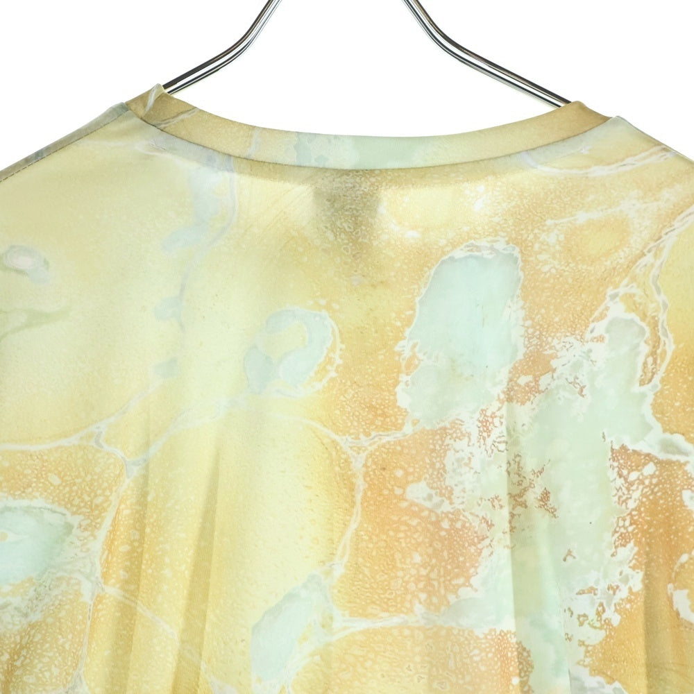 GB-MOUTH(ジービーマウス) JADE SKIN SHIRT ジェード スキン 半袖Tシャツ カットソー イエロー/ライトブルー