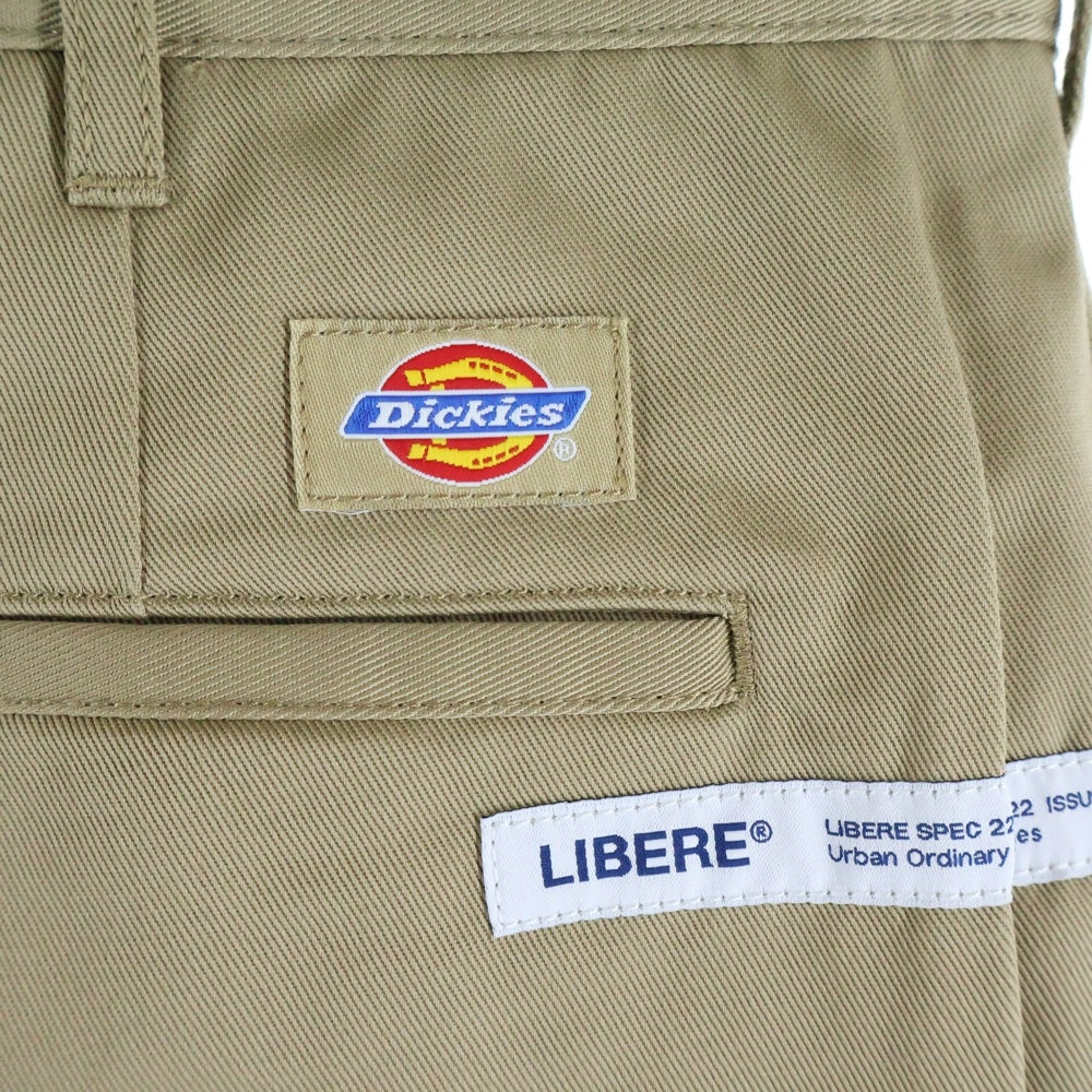 LIBERE(リベーレ) ×DICKIES WIDE EASY WORK PANTS ×ディッキーズ イージーワイドパンツ ベージュ 222301