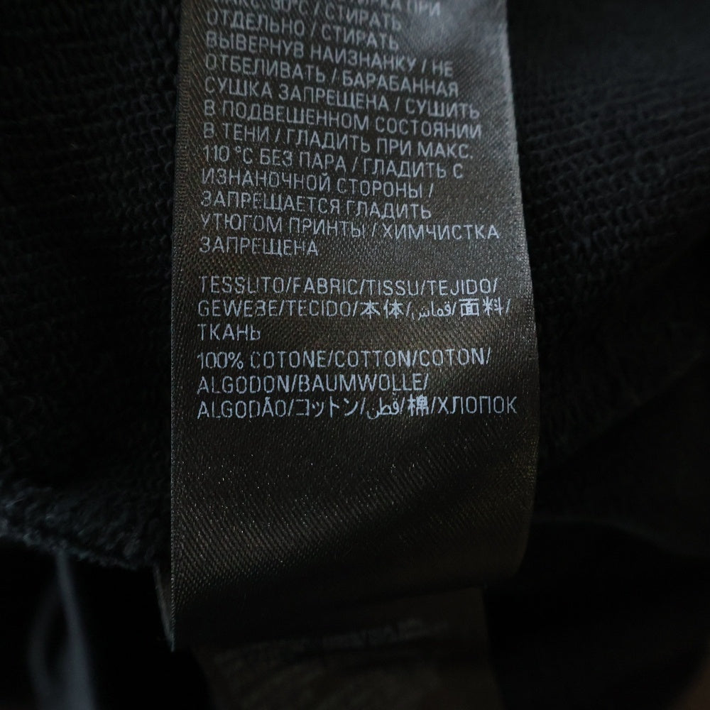 BALENCIAGA(バレンシアガ) 24SS Layard Sports Round レイヤードスポーツロゴ クルーネックスウェットトレーナー ブラック 767860 TPVF3