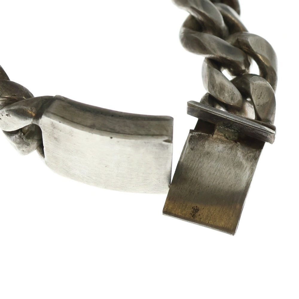 VINTAGE(ヴィンテージ) ID Bracelet メキシコ製 チェーンブレスレット シルバー