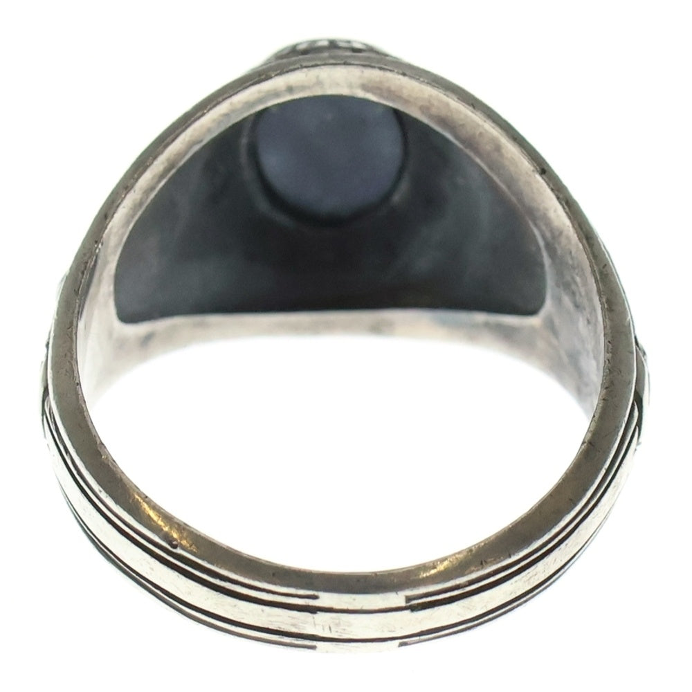 NO BRAND(ノーブランド) Cumberland College Ring 1969 ストーン カレッジリング シルバー