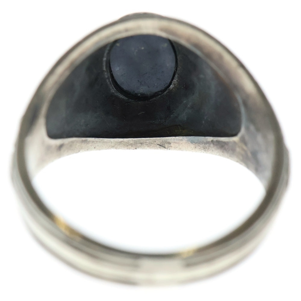 NO BRAND(ノーブランド) Cumberland College Ring 1969 ストーン カレッジリング シルバー