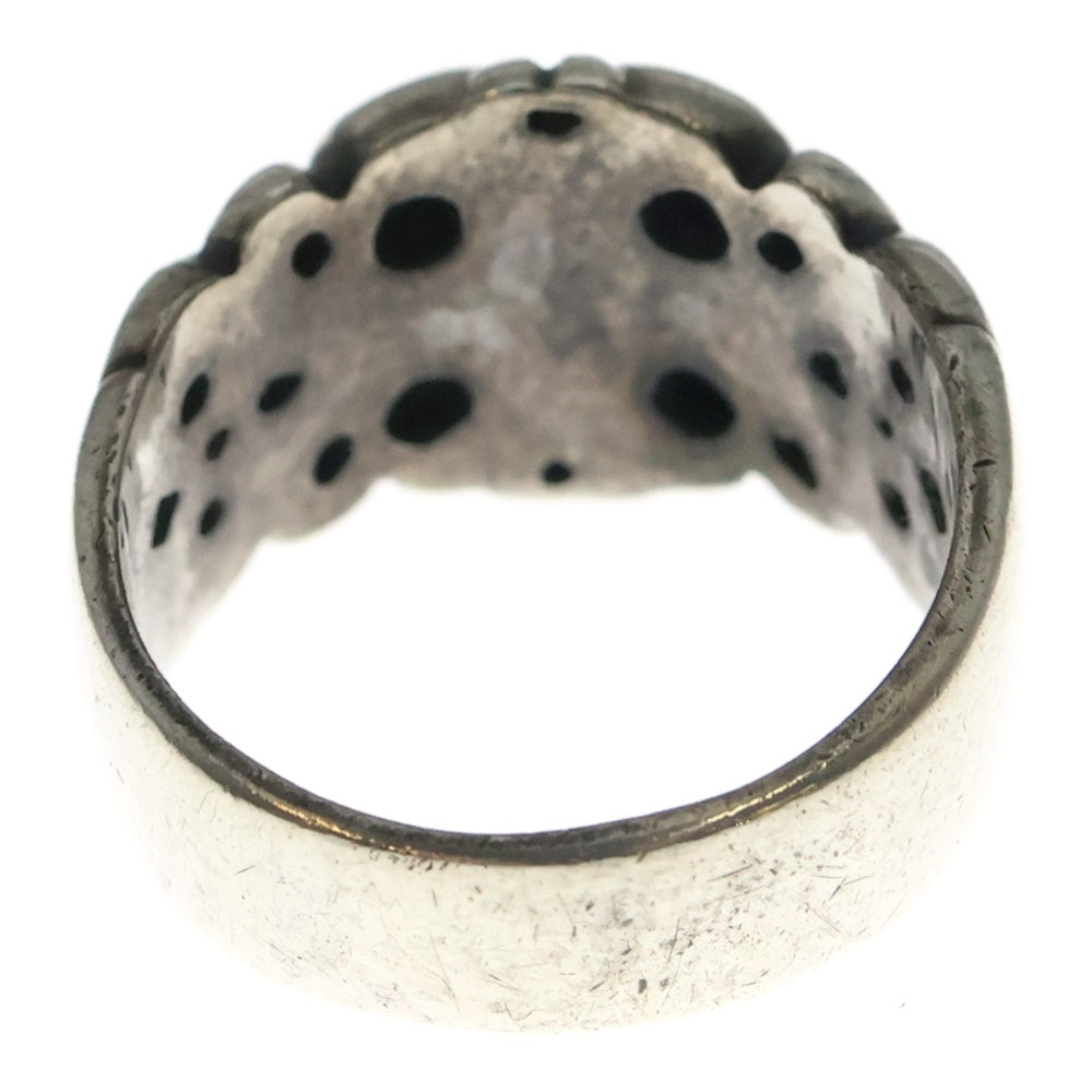 NO BRAND(ノーブランド) Floral Ring フローラルモチーフリング シルバー