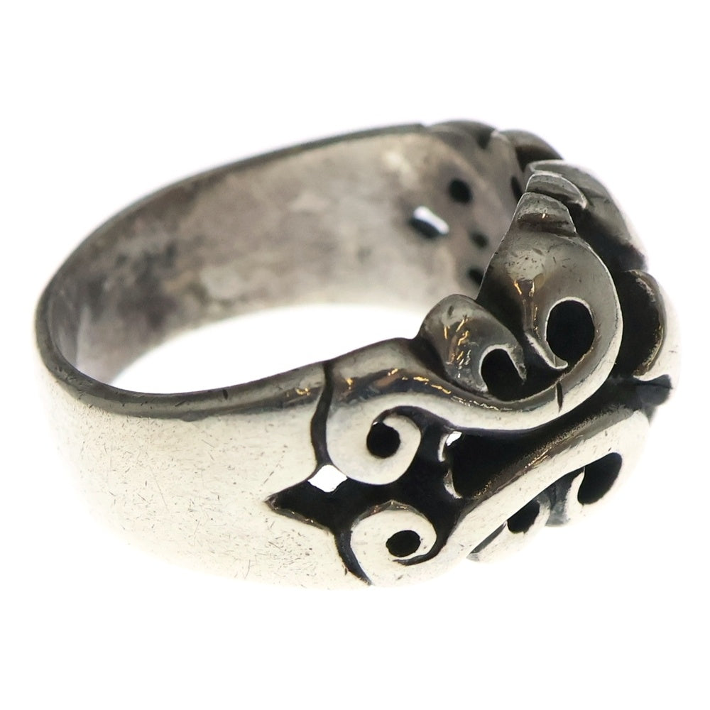 NO BRAND(ノーブランド) Floral Ring フローラルモチーフリング シルバー