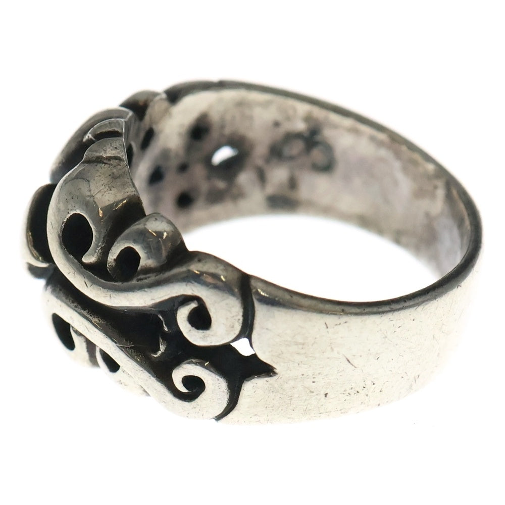 NO BRAND(ノーブランド) Floral Ring フローラルモチーフリング シルバー