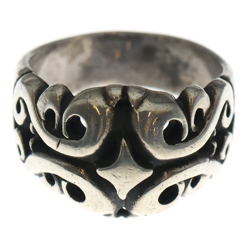 NO BRAND(ノーブランド) Floral Ring フローラルモチーフリング シルバー
