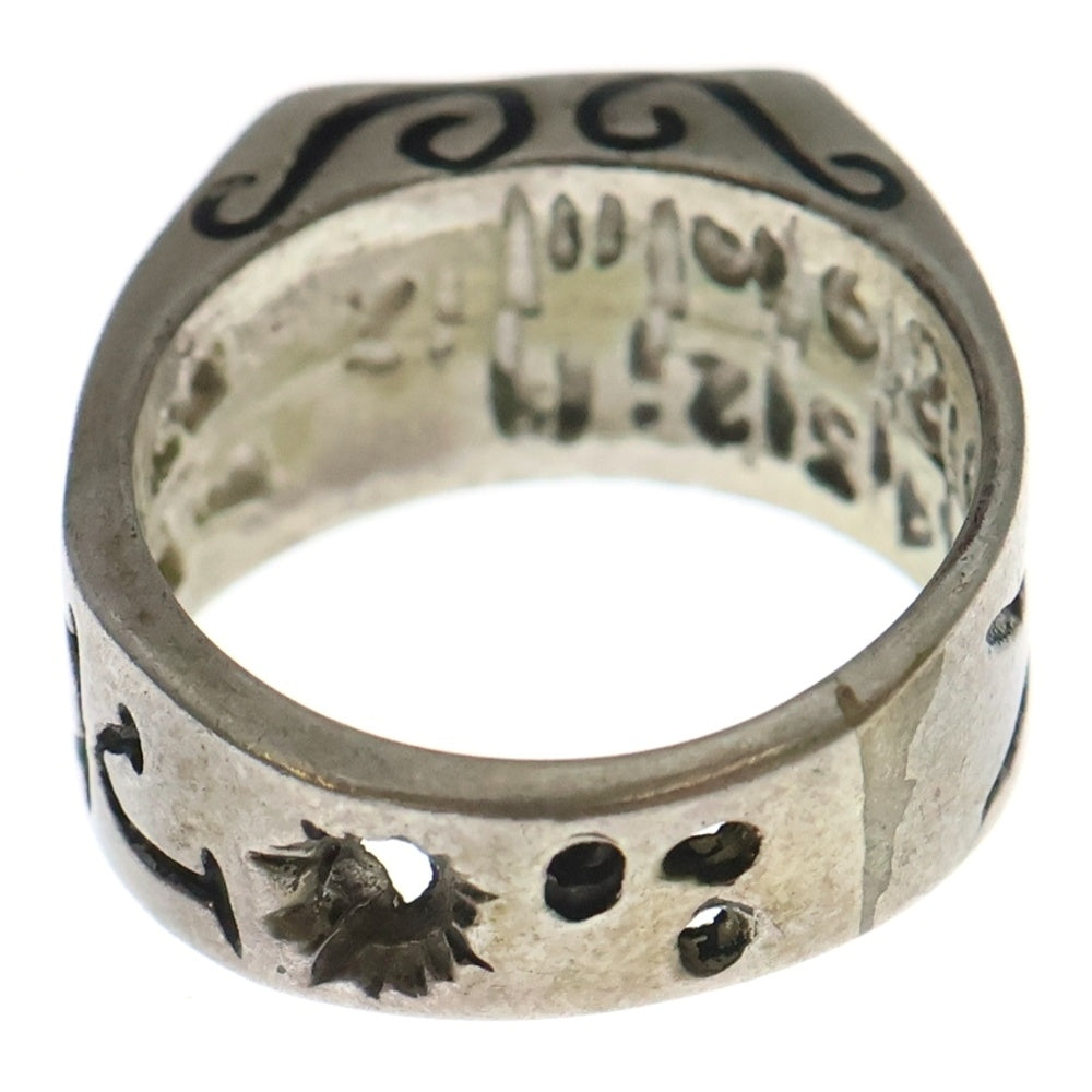 NO BRAND(ノーブランド) CARPE DIEM カルぺ ディエム シグネットリング シルバー