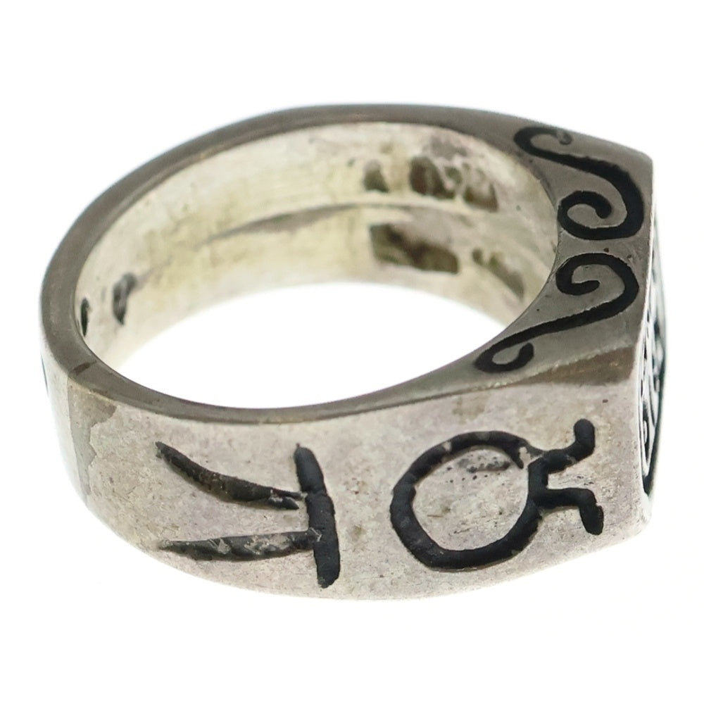 NO BRAND(ノーブランド) CARPE DIEM カルぺ ディエム シグネットリング シルバー