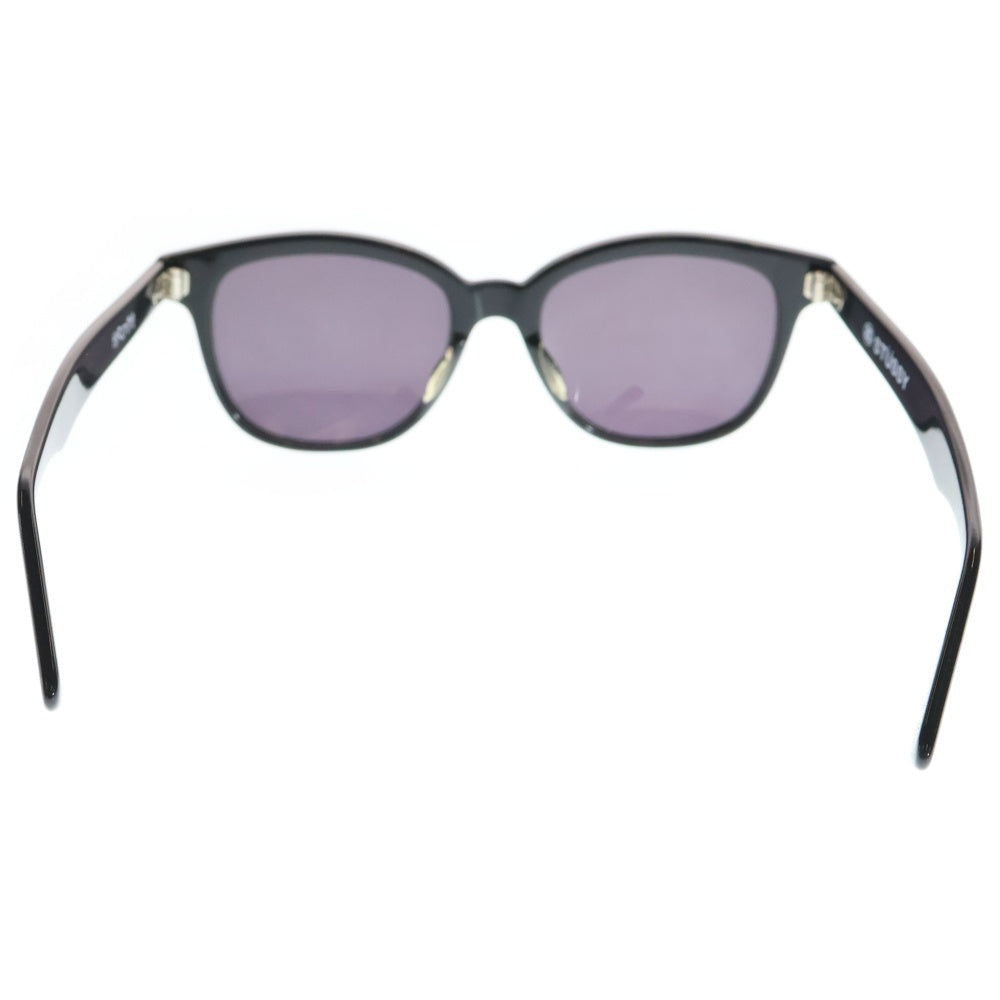 STUSSY(ステューシー) 90S VINTAGE ×藤原ヒロシ Hiroshi ウェリントンサングラス 眼鏡 アイウェア ブラック