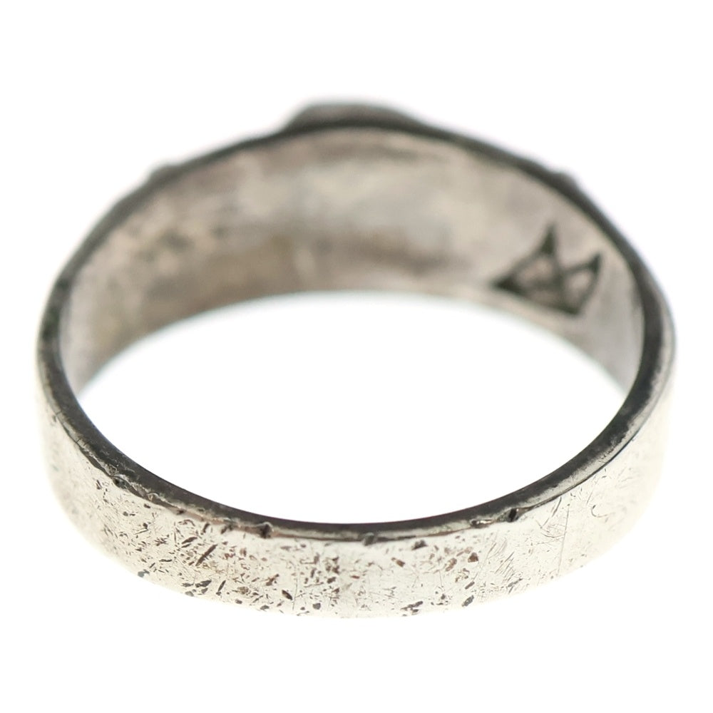 NO BRAND(ノーブランド) Garnet Ring ガーネットリング シルバー