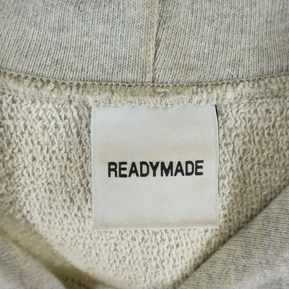 READY MADE(レディメイド) PIONCHAM SWEAT HOODIE ピオンチャンスウェット プルオーバーパーカー フーディー グレー RE-CO-GR-00-00-196