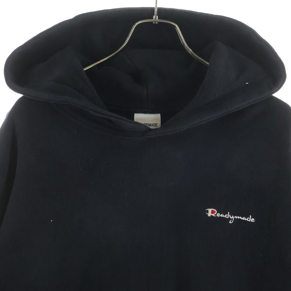 READY MADE(レディメイド) PIONCHAM SWEAT HOODIE ピオンチャンスウェット プルオーバーパーカー フーディー ブラック RE-CO-BK-00-00-196