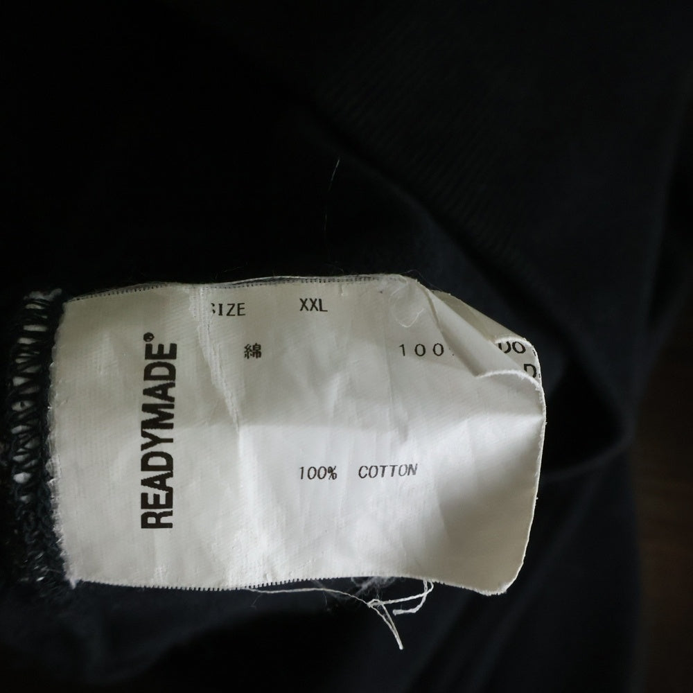 READY MADE(レディメイド) PIONCHAM SWEAT HOODIE ピオンチャンスウェット プルオーバーパーカー フーディー ブラック RE-CO-BK-00-00-196