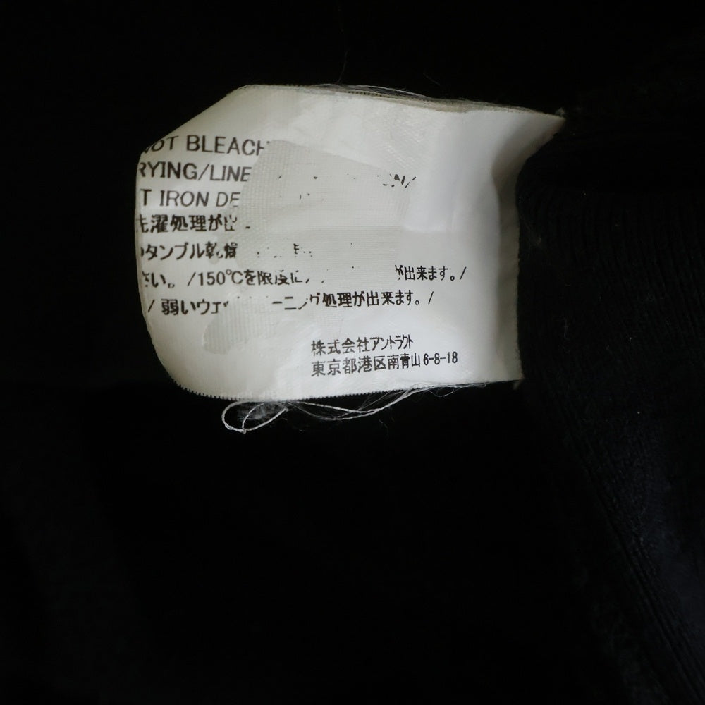 READY MADE(レディメイド) PIONCHAM SWEAT HOODIE ピオンチャンスウェット プルオーバーパーカー フーディー ブラック RE-CO-BK-00-00-196