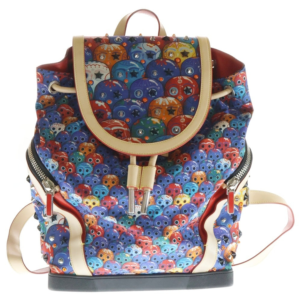 CHRISTIAN LOUBOUTIN(クリスチャンルブタン) エクスプローラーファンクバッグパック オクトパス マルチ