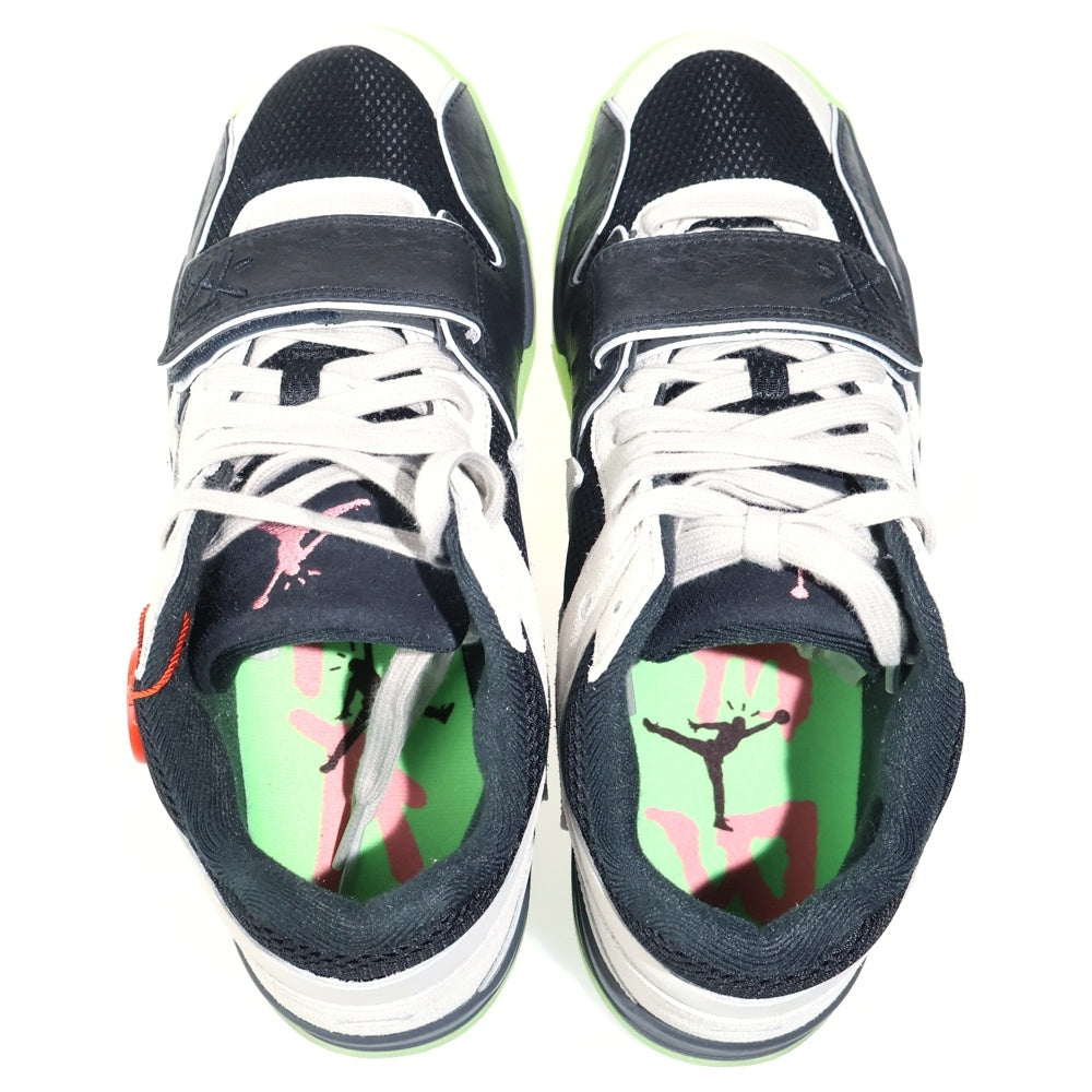 NIKE(ナイキ) ×Travis Scott × Chase B T-Rexx ジャンプマンジャック ローカットスニーカー ブラック/グレー/グリーン US10/28cm IH7971-001