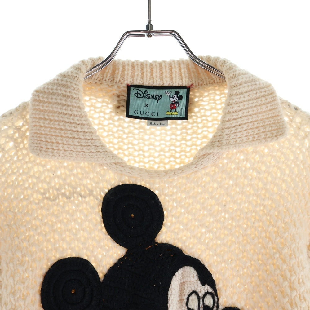 GUCCI(グッチ) ×Disney Embroidered Mickey Mouse Sweater ディズニー