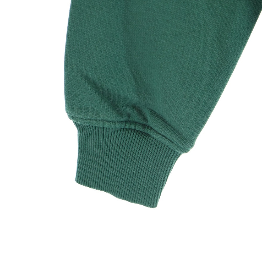 AMI Alexandre Mattiussi(アミアレクサンドルマテュッシ) Sweatshirt ハートロゴ刺繍 クルーネックスウェットトレーナー グリーン