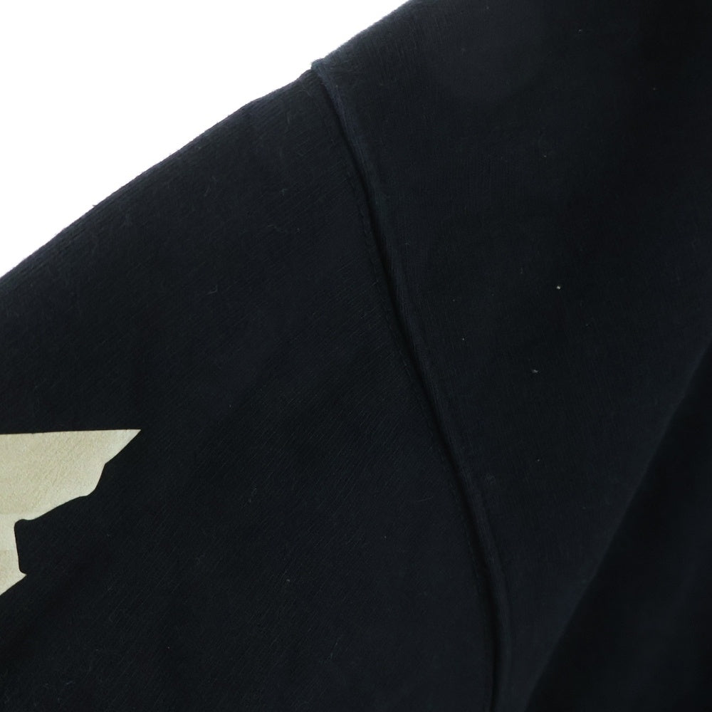 OFF-WHITE(オフホワイト) 20SS Tape Arrow Hoodie テープロゴ プルオーバースウェットパーカー フーディー ブラック OMBB037R20E300002