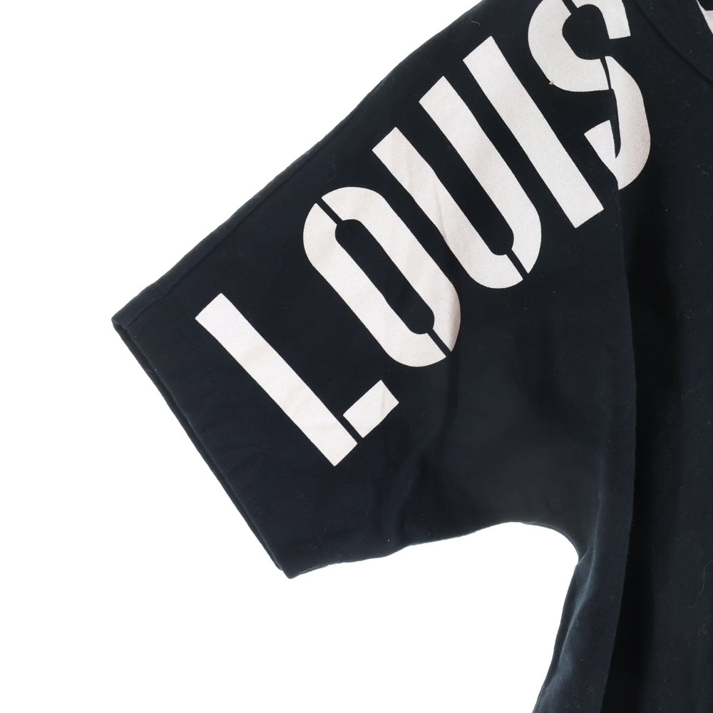 LOUIS VUITTON(ルイヴィトン) 17AW ×Fragment Design T-Shirt フラグメントデザイン スウェット半袖Tシャツ ブラック RM172M JIU HDY32W