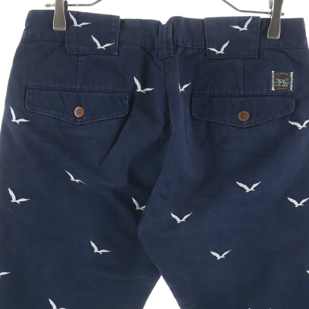 RALPH LAUREN(ラルフローレン) Chino Pants バード刺繍 チノパンツ ネイビー 4812345ACFZ