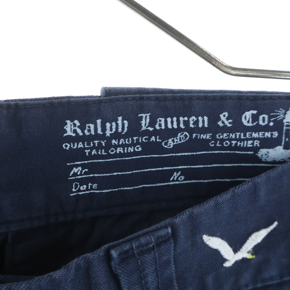 RALPH LAUREN(ラルフローレン) Chino Pants バード刺繍 チノパンツ ネイビー 4812345ACFZ