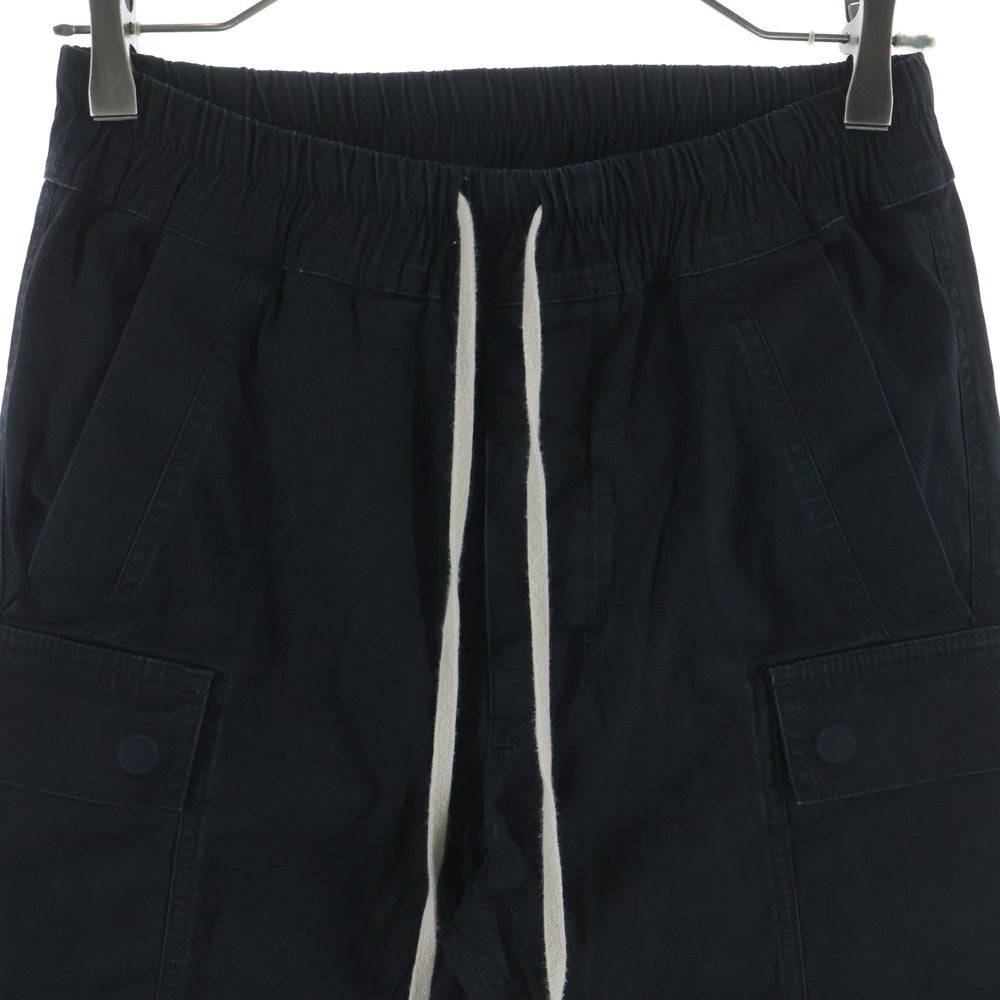 Rick Owens(リックオウエンス) 19SS Cargo Jog カーゴジョグ ドローストリングパンツ ブラック RU19S2396-TE