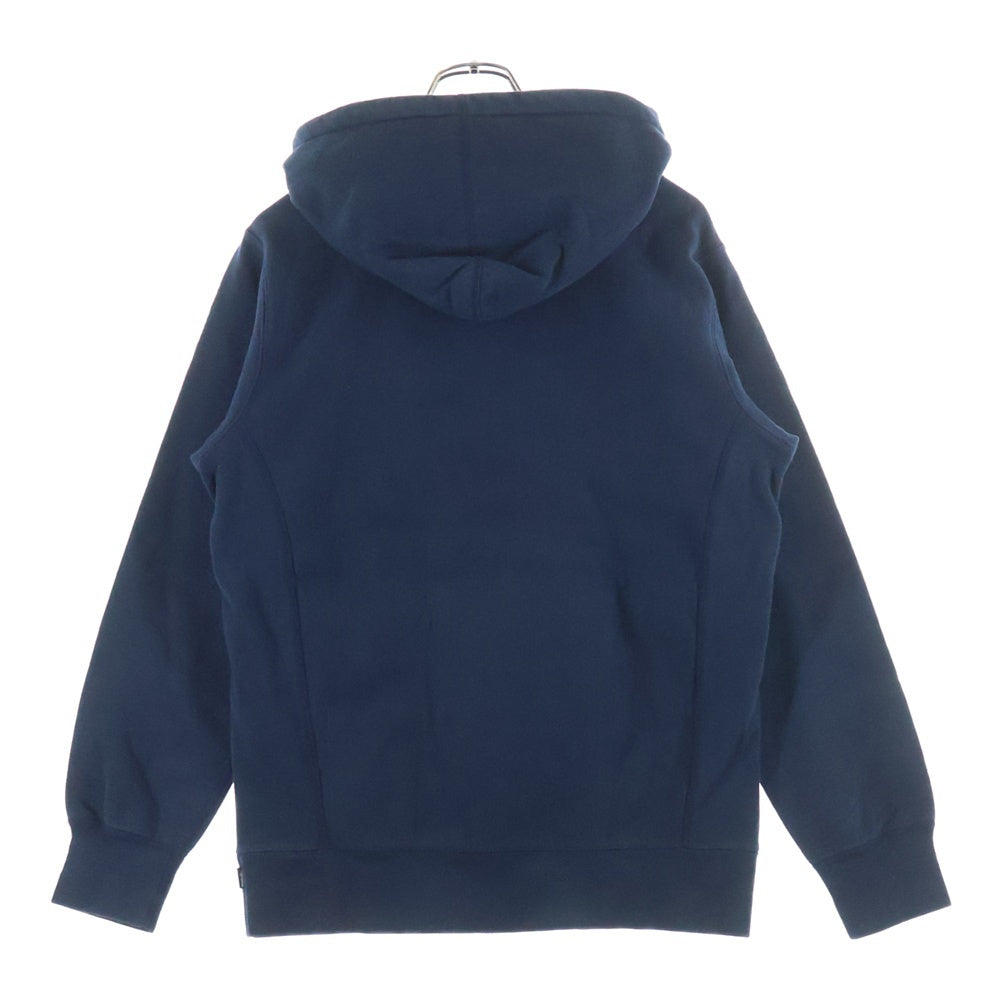 SUPREME(シュプリーム) 16AW Metallic Arc Hooded Sweatshirt メタリックアーチロゴ プルオーバースウェットパーカー フーディー ネイビー