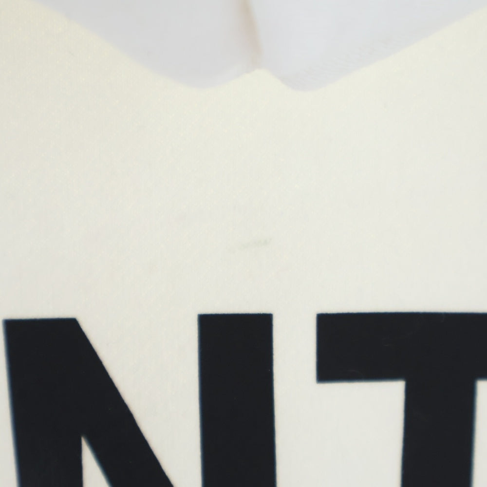 FEAR OF GOD ESSENTIALS(フィアオブゴッド エッセンシャルズ) HOODIE バックロゴプリント プルオーバースウェットパーカー フーディー ホワイト