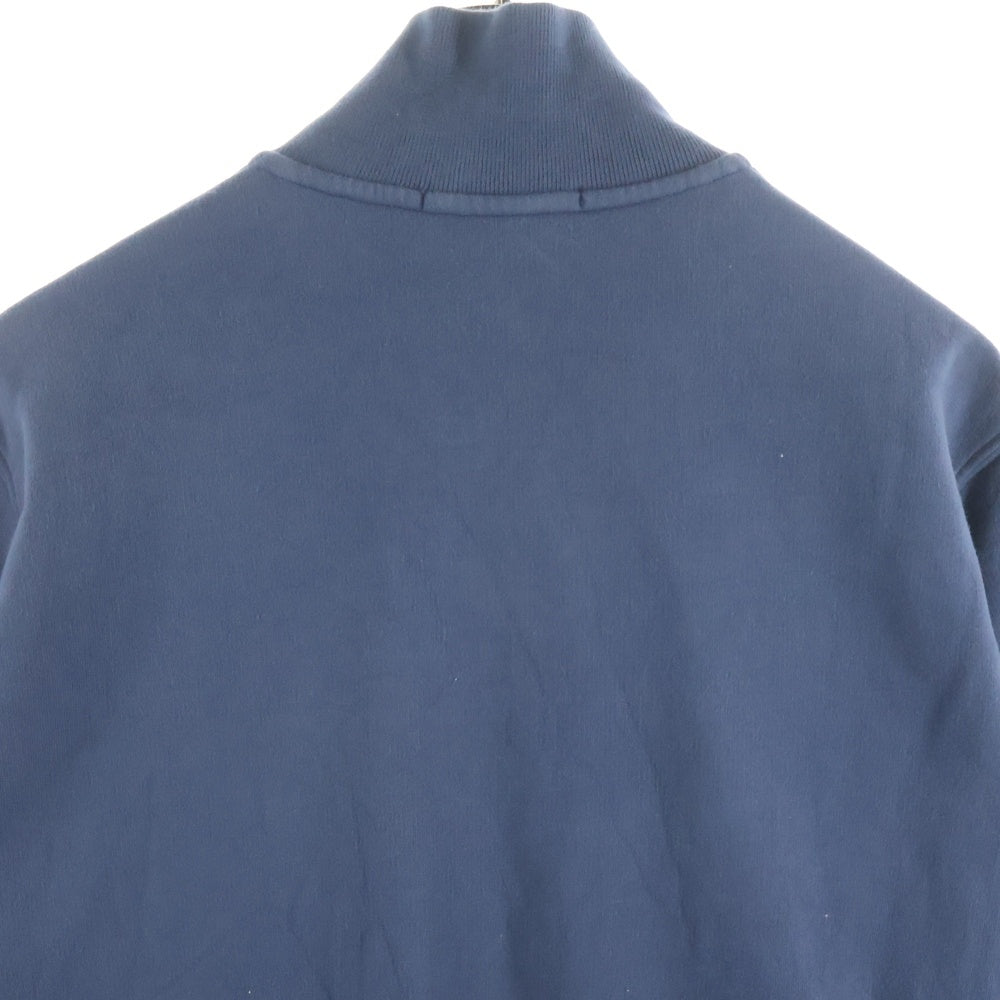 STONE ISLAND(ストーンアイランド) Logo Patch Full Zip Sweat ロゴパッチ フルジップ スウェットトレーナー ブルー 811560720
