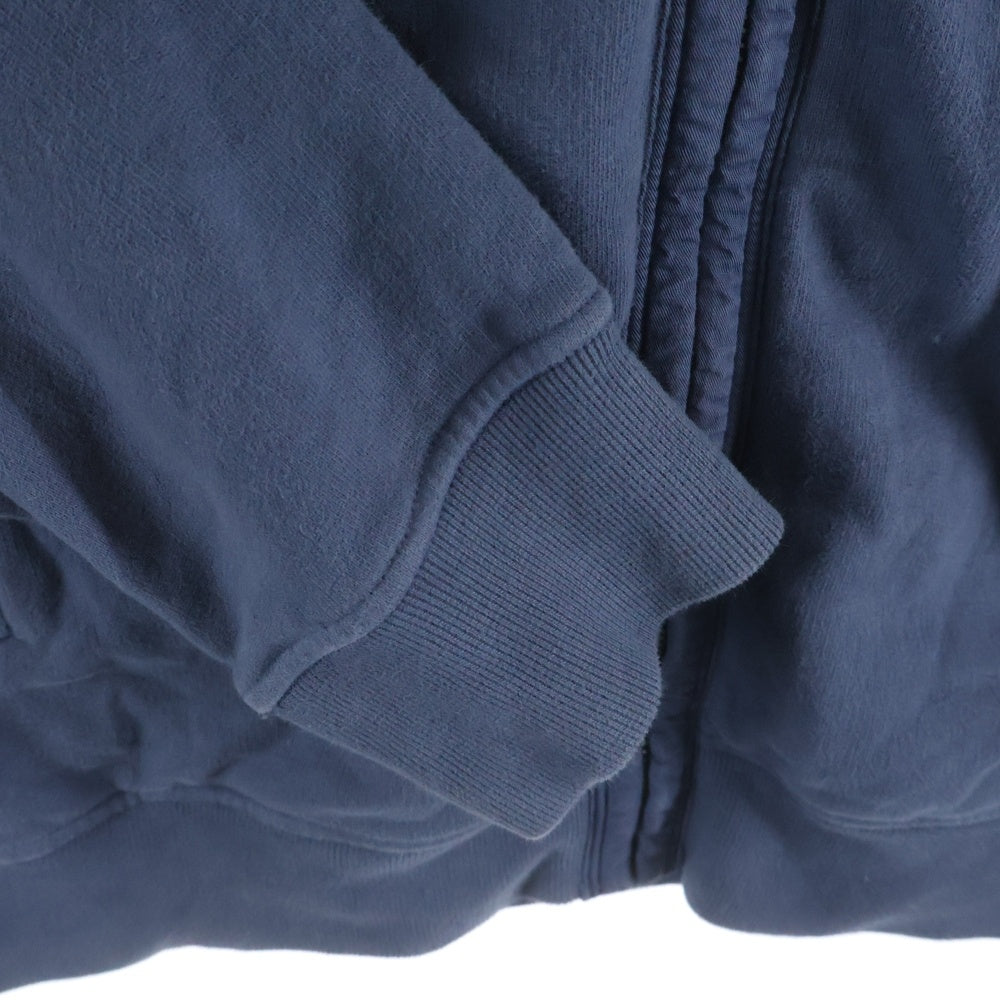 STONE ISLAND(ストーンアイランド) Logo Patch Full Zip Sweat ロゴパッチ フルジップ スウェットトレーナー ブルー 811560720