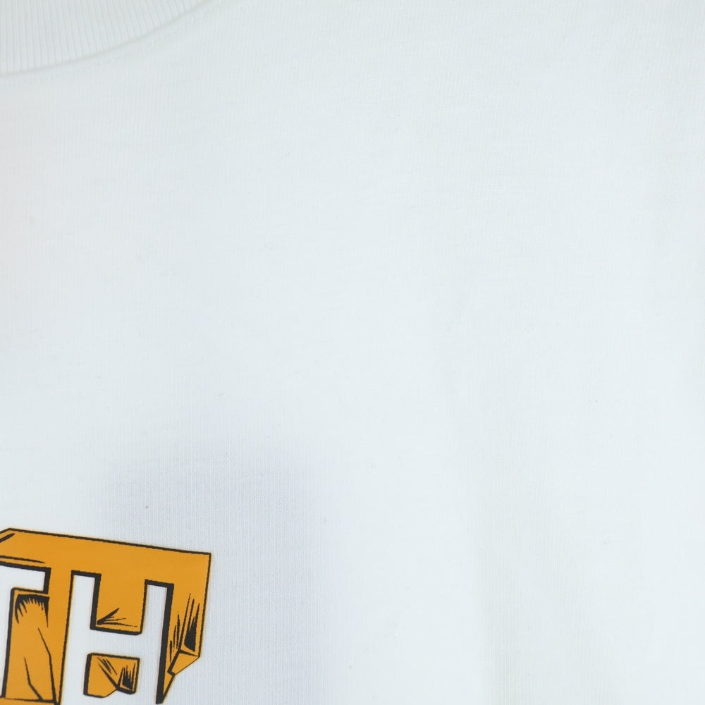 KITH(キス) ×MARVEL Otto Tee マーベル オット フロントロゴプリント半袖Tシャツ カットソー ホワイト