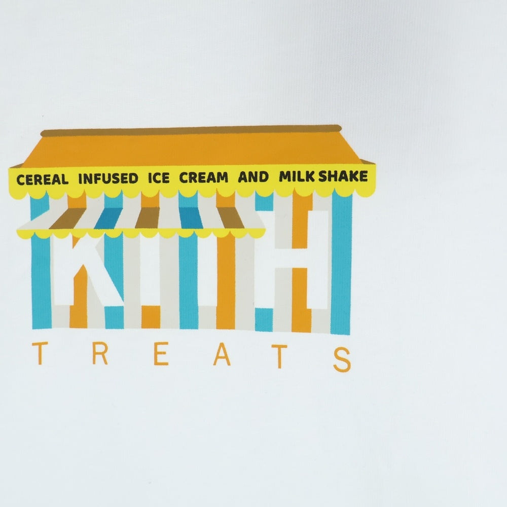 KITH(キス) Treats Box Logo Tee トリーツ フロントロゴ半袖Tシャツ ホワイト
