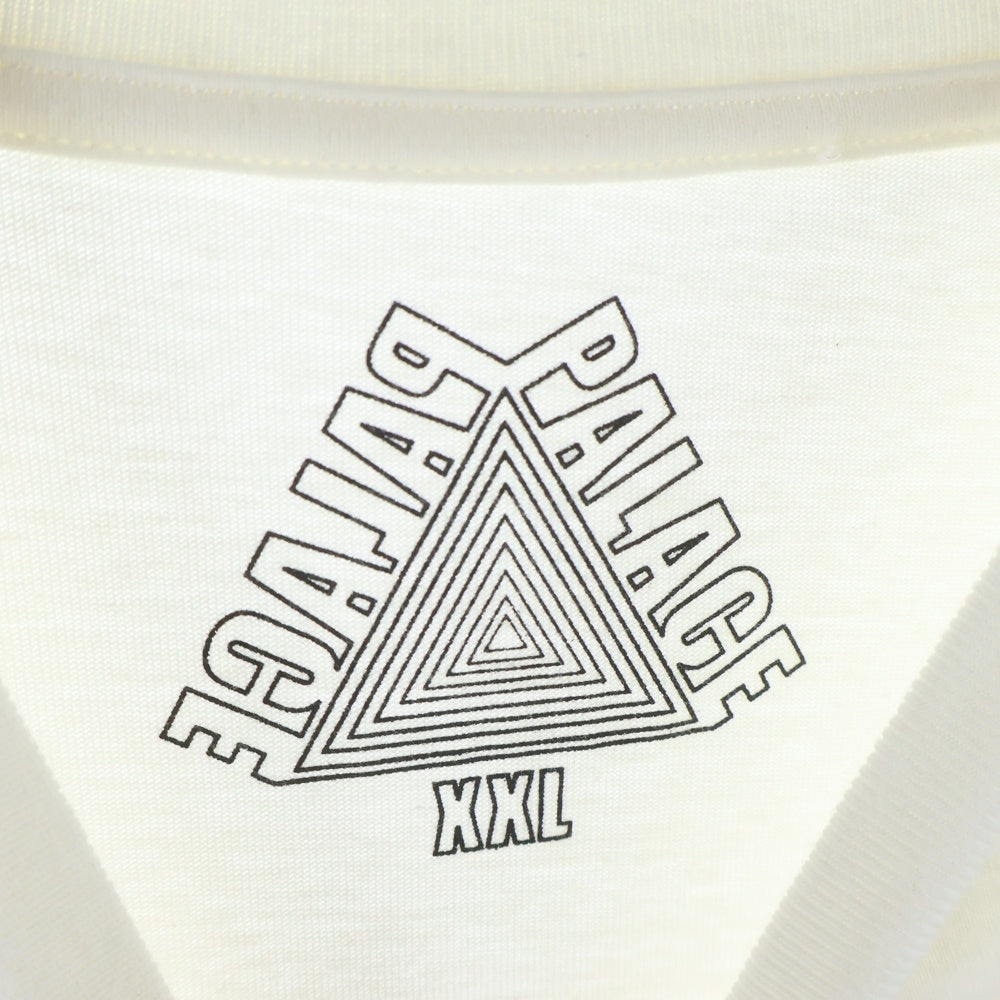 Palace Skateboards(パレススケートボーズ) ×PORTER Logo Tee ポーター フロントロゴプリント半袖Tシャツ ホワイト