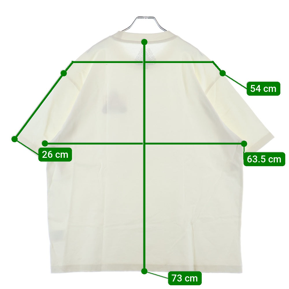 Palace Skateboards(パレススケートボーズ) ×PORTER Logo Tee ポーター フロントロゴプリント半袖Tシャツ ホワイト