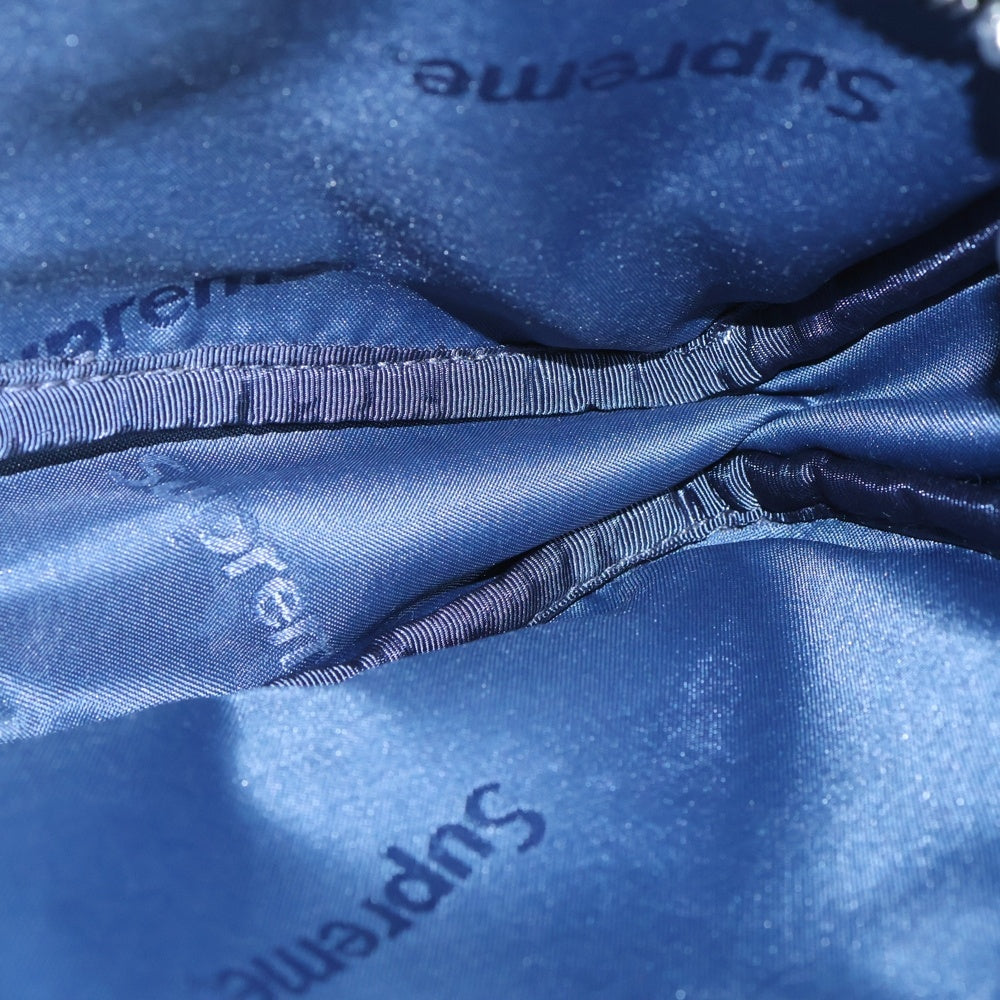 SUPREME(シュプリーム) 22SS Fat Tip Jacquard Denim Waist Bag ファットチップ ジャガード デニム ウエストバッグ ブルー レディース