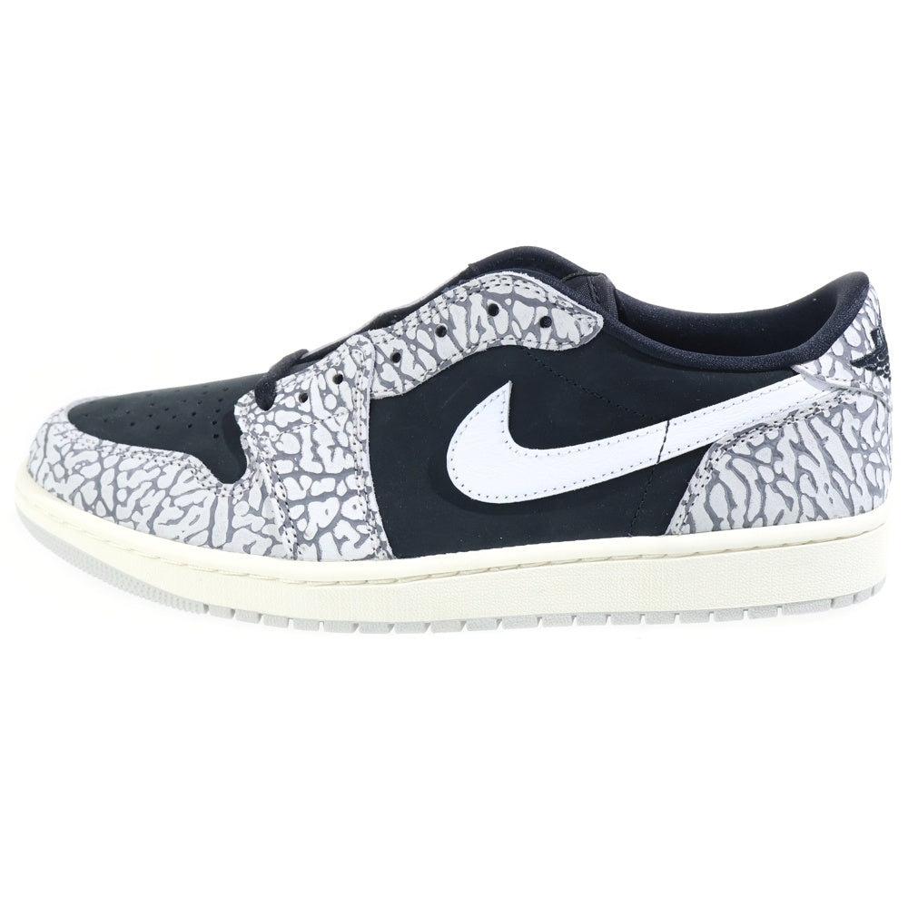 NIKE(ナイキ) AIR JORDAN 1 RETRO LOW OG BLACK CEMENT エアジョーダン レトロ ブラックセメント ローカットスニーカー グレー/ブラック US10/28cm CZ0790-001