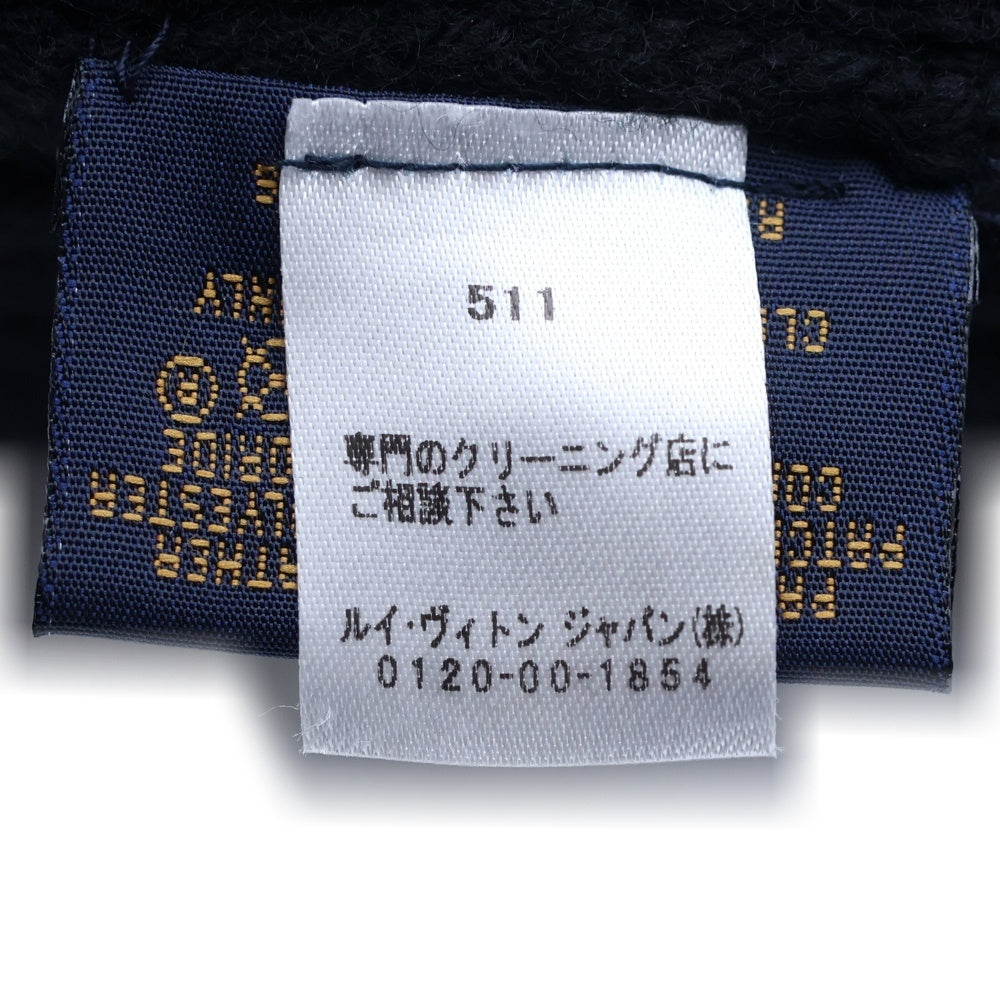 LOUIS VUITTON(ルイヴィトン) ボネ LVロゴ ウール ビーニー 帽子 ブラック M76706
