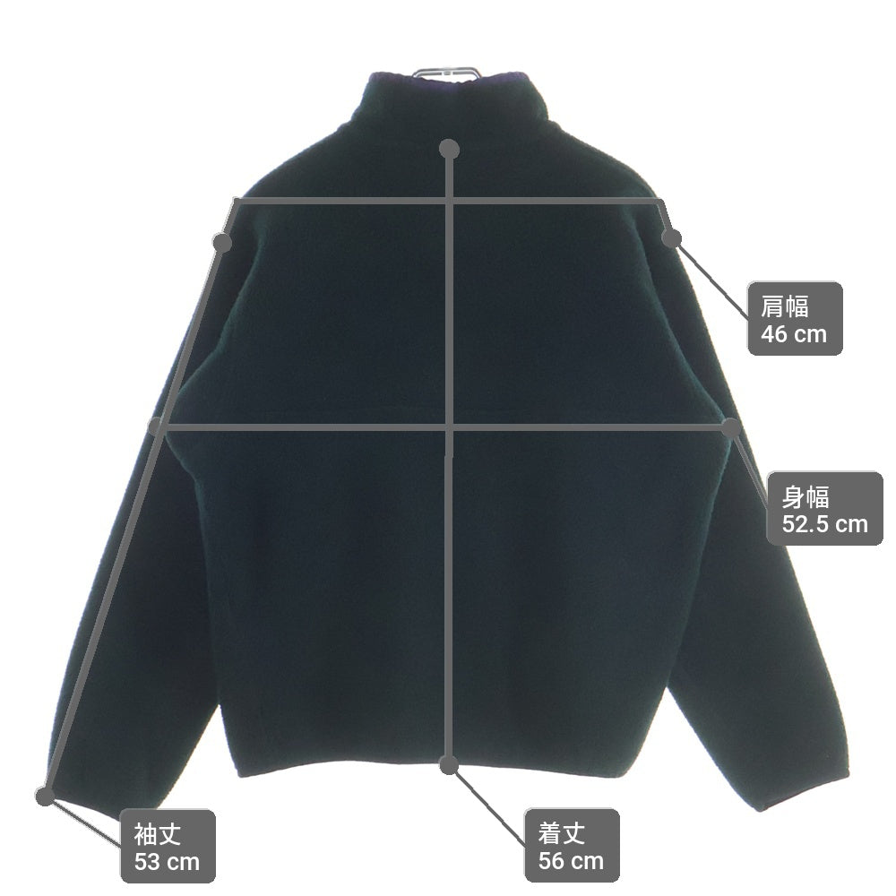 PATAGONIA(パタゴニア) 90s Rタグ スナップT プルオーバーフリース グリーン/パープル