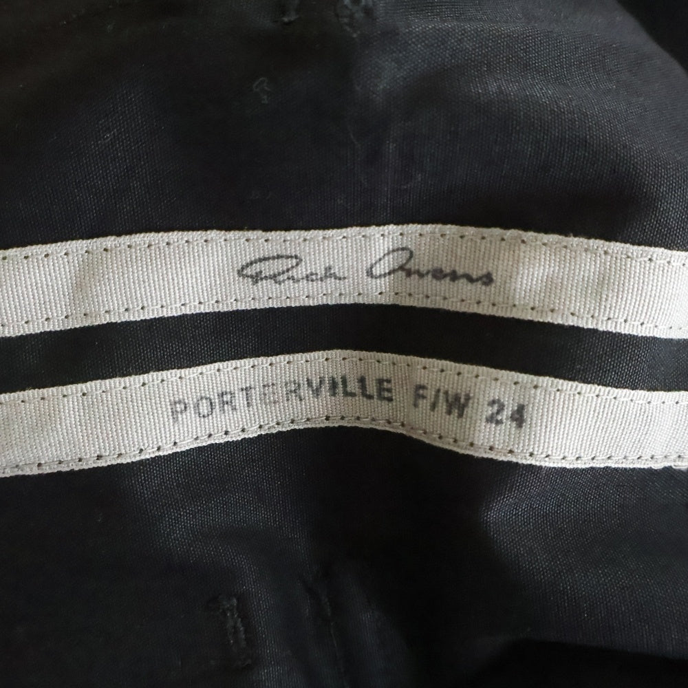 Rick Owens(リックオウエンス) 24AW PODS サルエルショートパンツ ハーフパンツ ブラック RU02D6384-TE