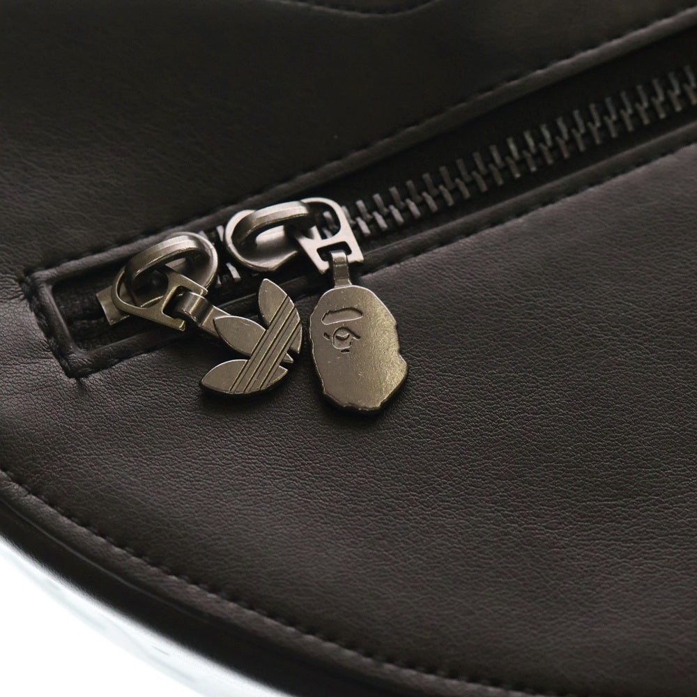 adidas(アディダス) ×A BATHING APE TREFOIL SHOULDER BAG BAPE アベイシングエイプ マイロ トレフォイル ショルダーバッグ ブラック KF4921
