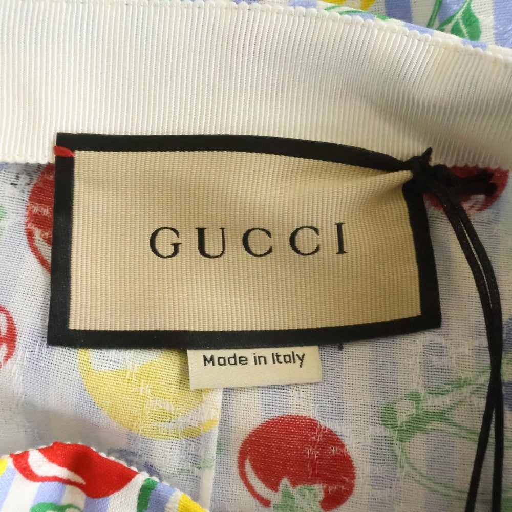 GUCCI(グッチ) Short Pants ストライプ 総柄ハーフパンツ ショーツ