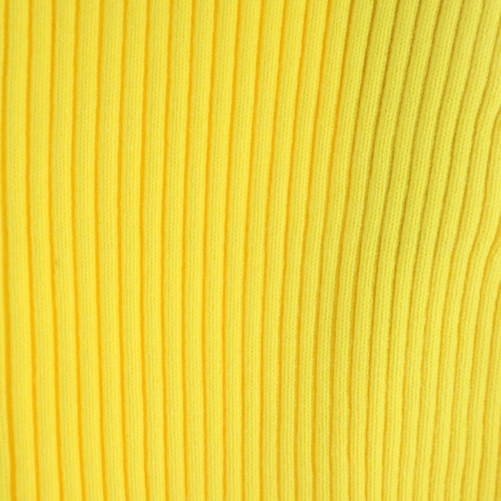 GUCCI(グッチ) Stretch Viscose Short Knit ウェブストライプ ショートニットパンツ イエロー 739825 XKC7I